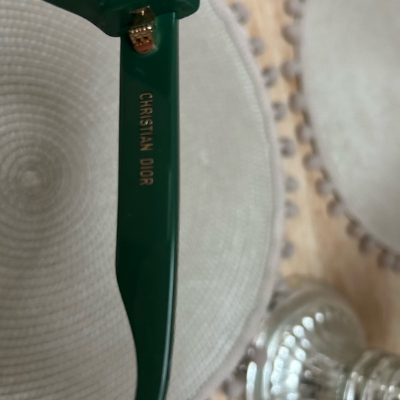 Christian Dior B1U Green Sunglasses - Picture 5 of 6